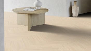 Gerflor Klick Vinyl - Virtuo 55 Rigid Acoustic HB Blomma Cream | Trittschalldämmung integr. (39041463)