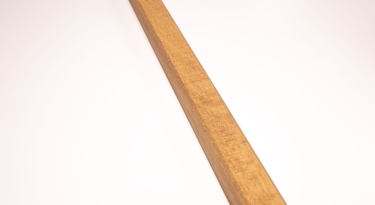 planeo WoodWall - listello di legno marrone dorato - 2,15m - Rivestimenti  pareti